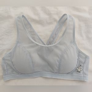 Baby blue bra